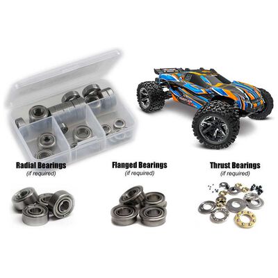 Metal Shielded Bearing Kit, 1/10 Traxxas Rustler 4x4 VXL Metal Shielded Bearing Kit, 1/10 Traxxas Rustler 4x4 VXL