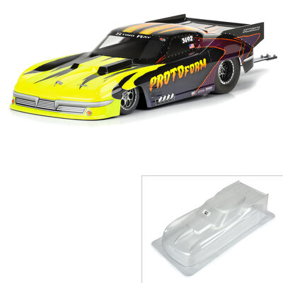 1/10 1963 Chevrolet Corvette Stingray Pro Mod Clear Body: Drag Car 1/10 1963 Chevrolet Corvette Stingray Pro Mod Clear Body: Drag Car