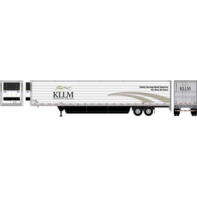 HO ATH 53' Utility Reefer Trailer, KLMZ #124237 HO ATH 53' Utility Reefer Trailer, KLMZ #124237