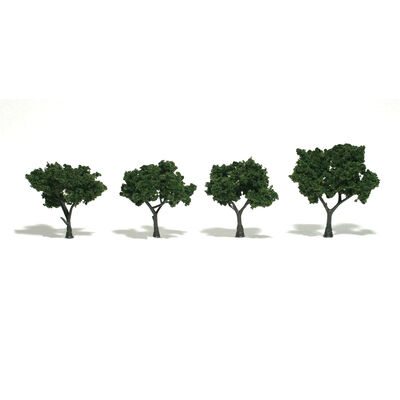 Ready-Made Tree, Medium Green 2-3" (4) Ready-Made Tree, Medium Green 2-3" (4)
