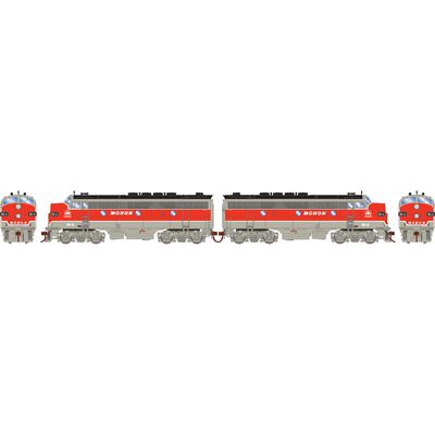 HO F3A / F3A Locomotive Set with DCC & Sound, Monon #84-A, #84-B HO F3A / F3A Locomotive Set with DCC & Sound, Monon #84-A, #84-B