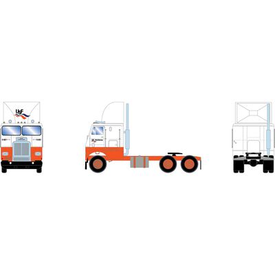 HO ATH Freightliner Double-Axle Tractor, USF #9-887 HO ATH Freightliner Double-Axle Tractor, USF #9-887