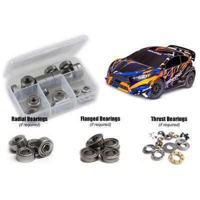 Traxxas Ford Fiesta ST Rally VXL (#74276-4) Metal Shielded Bearing Kit Traxxas Ford Fiesta ST Rally VXL (#74276-4) Metal Shielded Bearing Kit