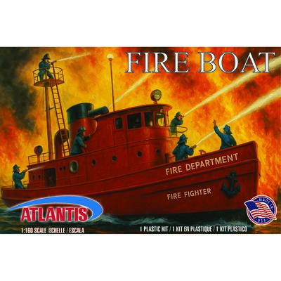 1/160 "Harbour Fire Department" Fire Boat Model Kit 1/160 "Harbour Fire Department" Fire Boat Model Kit