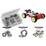 Rubber Shielded Bearing Kit: 1/8 Losi 8ight-XTE 4x4 Truggy