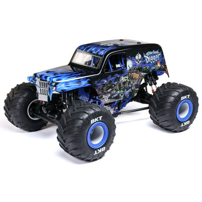 1/8 LMT 2.0 Son-Uva Digger 4X4 Solid Axle Brushless Monster Truck RTR, Blue - SCRATCH & DENT 1/8 LMT 2.0 Son-Uva Digger 4X4 Solid Axle Brushless Monster Truck RTR, Blue - SCRATCH & DENT