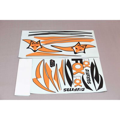 Decal Sheet: Fox EP Glider, 3000mm Decal Sheet: Fox EP Glider, 3000mm