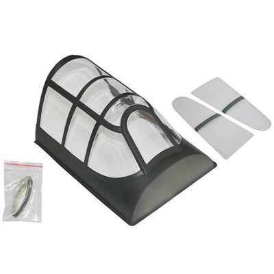 Canopy: P-40 Warhawk 35-55cc Canopy: P-40 Warhawk 35-55cc