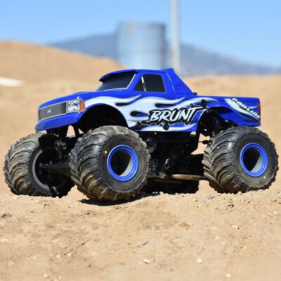1/18 Pre-Cut Brunt Tough-Color Blue Body for Losi Mini LMT 1/18 Pre-Cut Brunt Tough-Color Blue Body for Losi Mini LMT