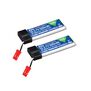 3.7V 500mAh 1S 25C LiPo Battery: JST (x2)