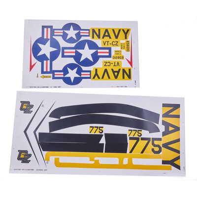 Decal Sheet: Carbon-Z T-28 Decal Sheet: Carbon-Z T-28