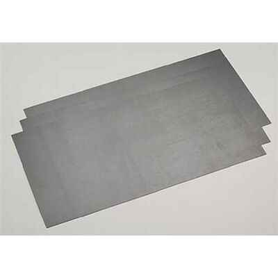 Black Styrene Sheets, .02x6x12" (3) Black Styrene Sheets, .02x6x12" (3)