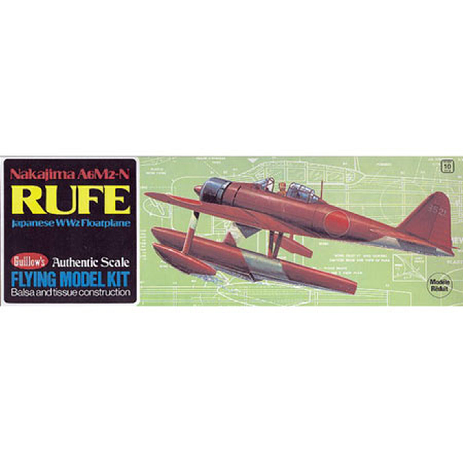 Nakijima A6M2-N Rufe Kit, 16.5"