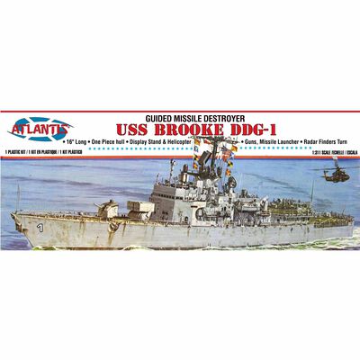 1/311 USS Brooke (DEG-1) Guided Missile Destroyer Escort Model Kit 1/311 USS Brooke (DEG-1) Guided Missile Destroyer Escort Model Kit