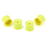 1/10 Velocity F/R 2.2" 12mm Truck Wheels (4) Yellow: 22X-T & T6.4