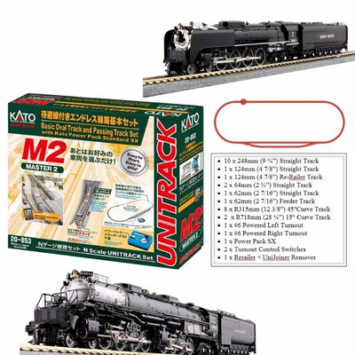 N M2 & Big Boy + FEF 'Golden Spike' Starter Set N M2 & Big Boy + FEF 'Golden Spike' Starter Set