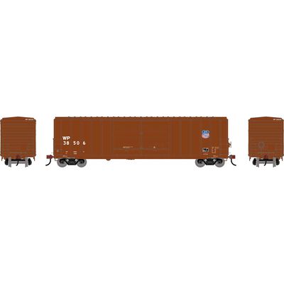 HO ATH 50' FMC 5077 Centered Double Door Box Car, WP #38506 HO ATH 50' FMC 5077 Centered Double Door Box Car, WP #38506