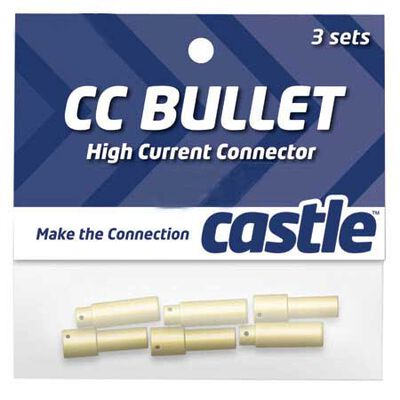High Current Connector: 4mm Bullet Set (3) High Current Connector: 4mm Bullet Set (3)