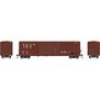 HO ATH 50' FMC 5077 Centered Double Door Box Car, SNCT #1059