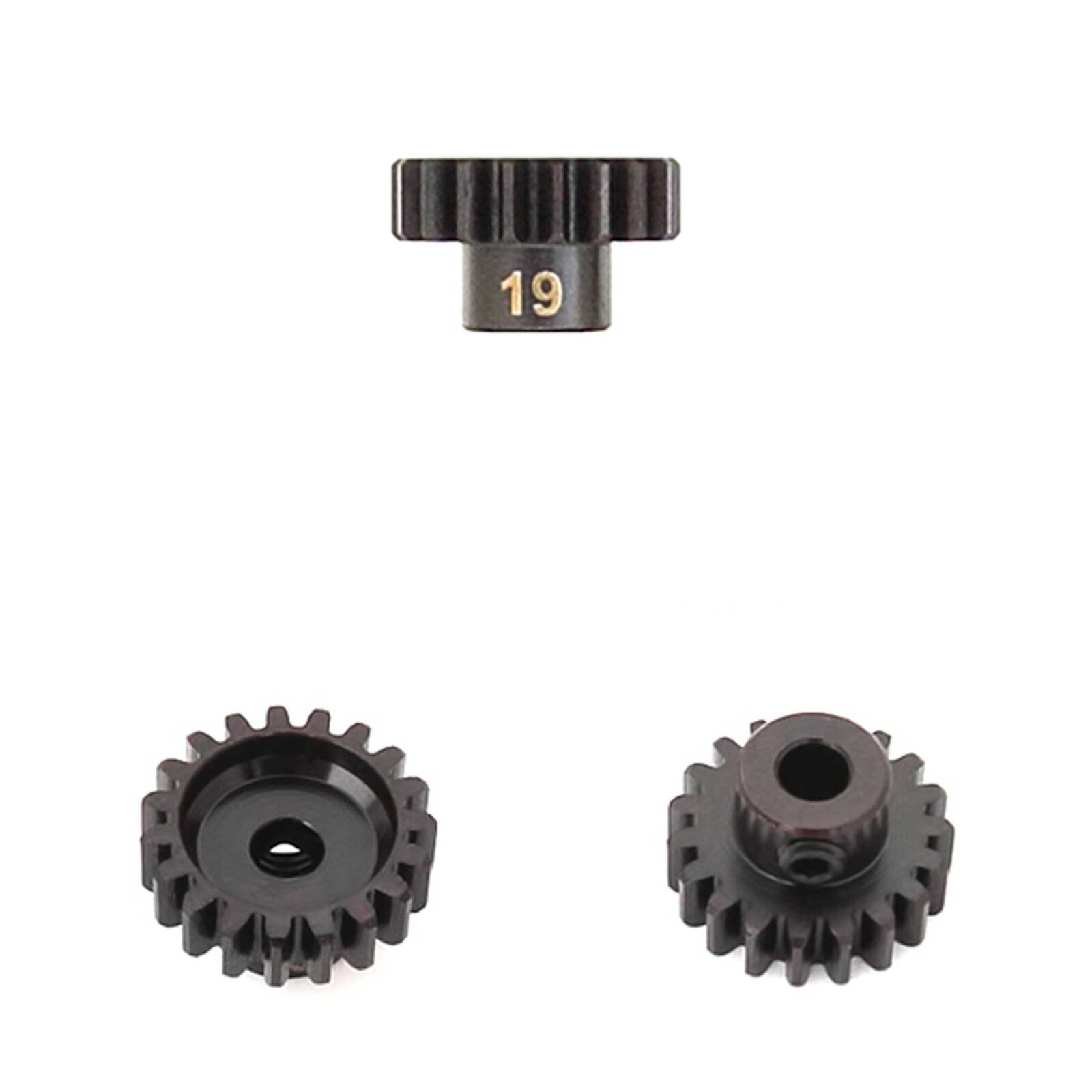 M5 Pinion Gear, 19T,  MOD1, 5mm Bore, M5 Set Screw