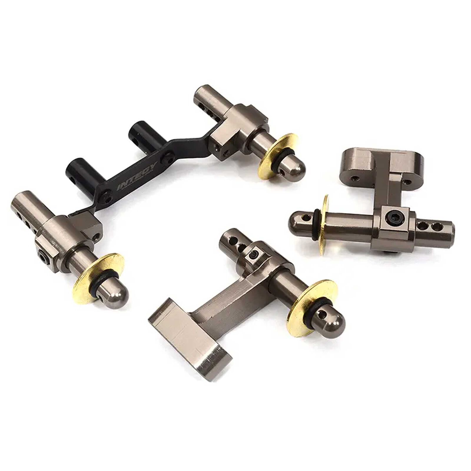 F&R Body Mounts Set for ARRMA 1/10 Kraton 4X4 4S V2 BLX