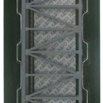 N 248mm 9-3/4" Truss Bridge, Silver N 248mm 9-3/4" Truss Bridge, Silver