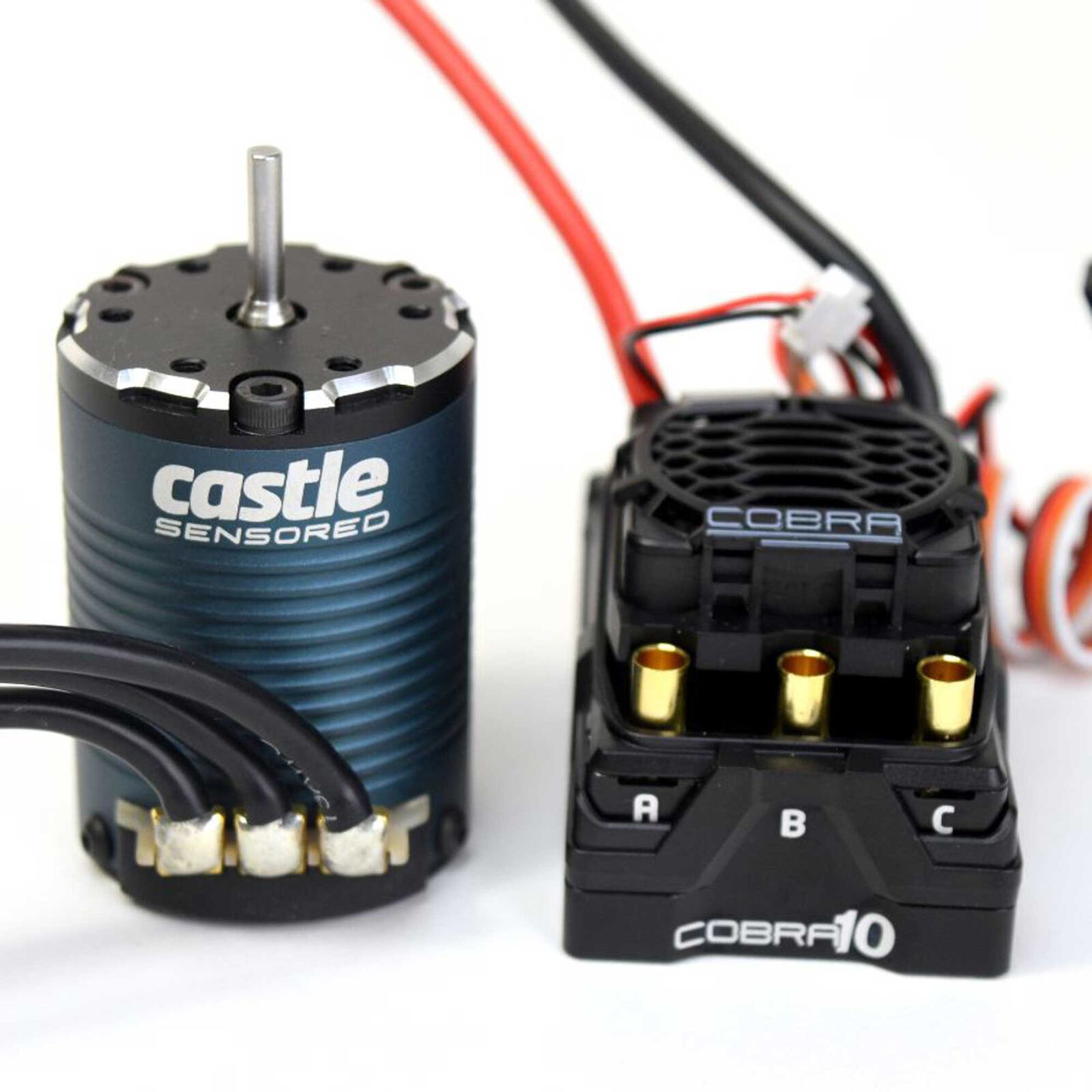 Cobra 10 Electronic Speed Control & 1406-2280KV Sensored Motor Combo