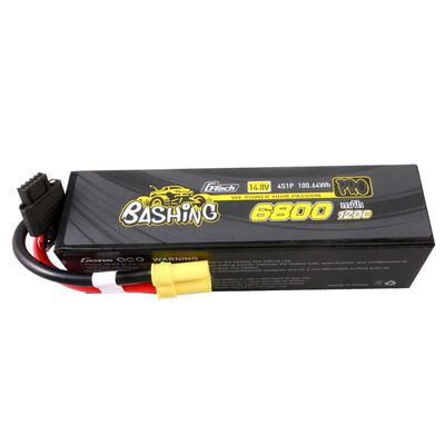14.8V 6800mAh 4S 120C G-Tech Smart Bashing Hardcase LiPo Battery: EC5 14.8V 6800mAh 4S 120C G-Tech Smart Bashing Hardcase LiPo Battery: EC5