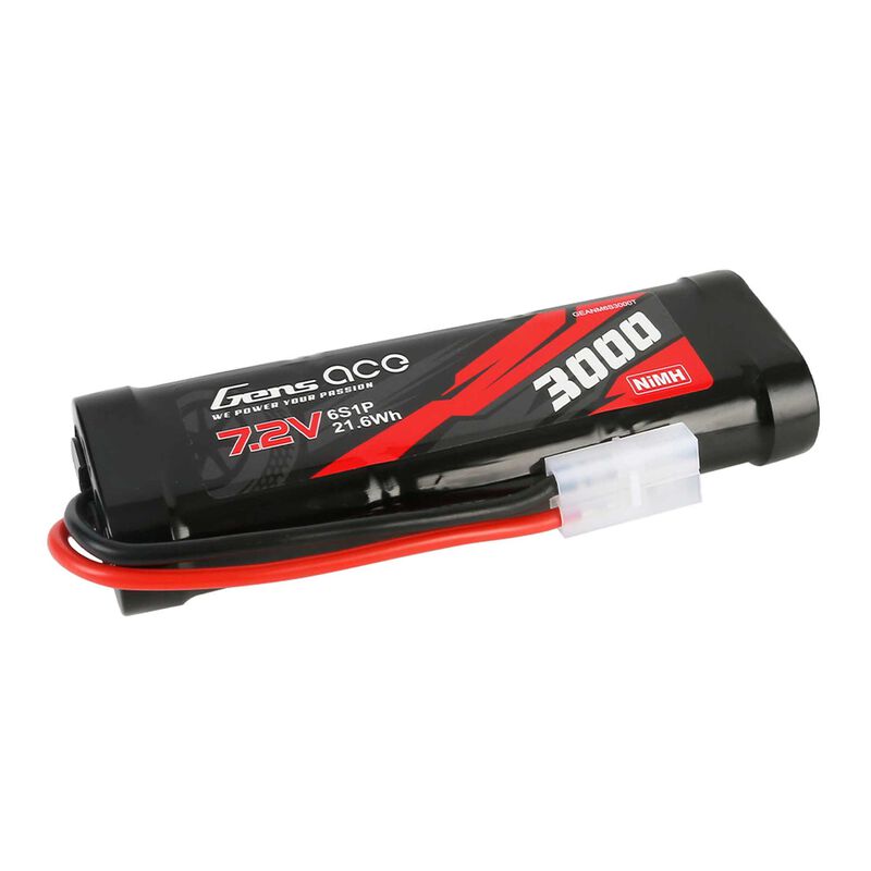 7.2V 3000mAh 6S NiMH Battery: Tamiya
