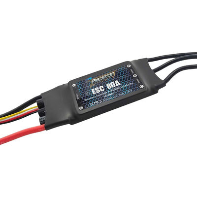 80A Brushless ESC, 420mm Input Lead, 4mm Bullets 80A Brushless ESC, 420mm Input Lead, 4mm Bullets
