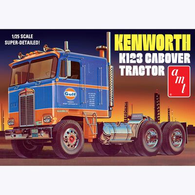 1/25 Kenworth K-123 Cabover Gulf Model Kit 1/25 Kenworth K-123 Cabover Gulf Model Kit