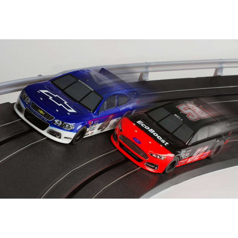 HO Stock Car Mega G+ Slot Car Set (2)