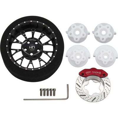 Black 10-Y Spoke BBS Aluminum Steering Transmitter Wheel Black 10-Y Spoke BBS Aluminum Steering Transmitter Wheel