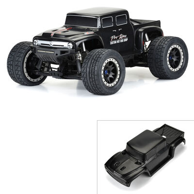 1/5 Pre-Cut Ford F-100 Bash Armor Black Body: X-MAXX 1/5 Pre-Cut Ford F-100 Bash Armor Black Body: X-MAXX