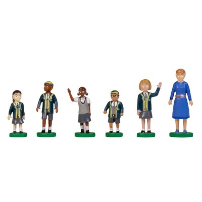 HO Thomas & Friends Figures, Teacher with School Children HO Thomas & Friends Figures, Teacher with School Children