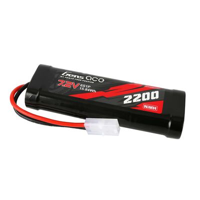 7.2V 2200mAh 6-Cell NiMH Battery: Tamiya 7.2V 2200mAh 6-Cell NiMH Battery: Tamiya