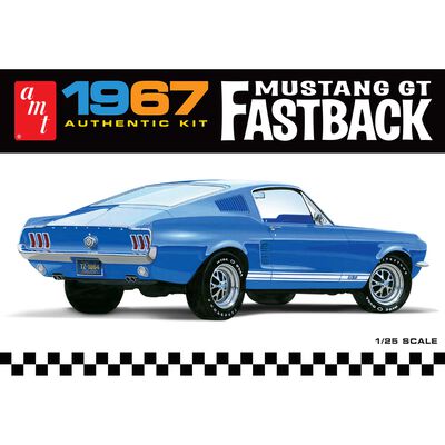 1/25 1967 Ford Mustang GT Fastback Model Kit 1/25 1967 Ford Mustang GT Fastback Model Kit