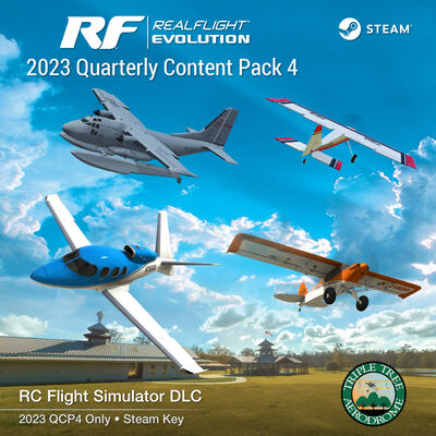 RealFlight Evolution 2023 Quarterly Content Pack 4 RealFlight Evolution 2023 Quarterly Content Pack 4