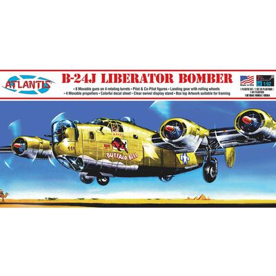 B-24J Liberator Bomber Buffalo Bill 1/92 Model Kit B-24J Liberator Bomber Buffalo Bill 1/92 Model Kit
