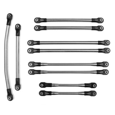 Incision 12" 1/4 Steel 10pc Link Kit: SCX10-II Incision 12" 1/4 Steel 10pc Link Kit: SCX10-II