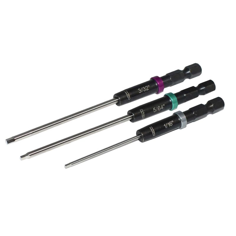 Speed Tip&trade; Hex Driver Wrench Set Gen 2, SAE, Standard (3), 1/16", 5/64", & 3/32"