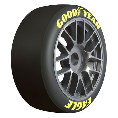 1/7 Goodyear NASCAR Cup F/R Belted MTD 17mm Gunmetal: Infraction 6S 1/7 Goodyear NASCAR Cup F/R Belted MTD 17mm Gunmetal: Infraction 6S