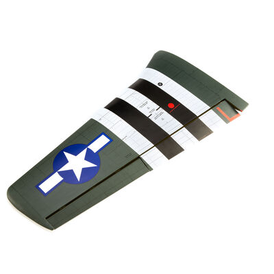 Left Wing with Aileron & Flap: P-51D Mustang 20cc Left Wing with Aileron & Flap: P-51D Mustang 20cc