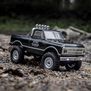1/24 SCX24 1967 Chevrolet C10 4X4 RTR Brushed Rock Crawler (Battery & Charger Included), Black