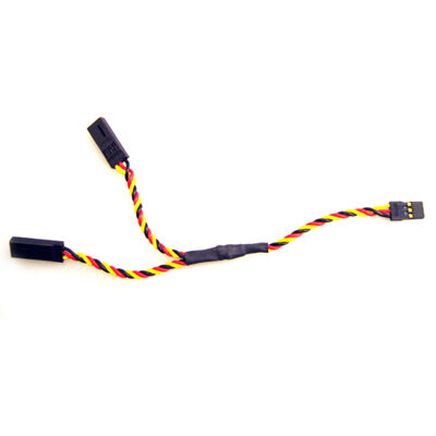Twisted Wire Y-Harness, 6" Twisted Wire Y-Harness, 6"
