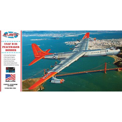 B-36 Peacemaker with Swivel Stand, 1/184 B-36 Peacemaker with Swivel Stand, 1/184
