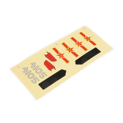 Decal Sheet: UMX MiG-15 Decal Sheet: UMX MiG-15