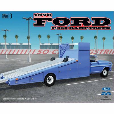 1/25 1970 Ford F-350 Ramptruck Model Kit 1/25 1970 Ford F-350 Ramptruck Model Kit