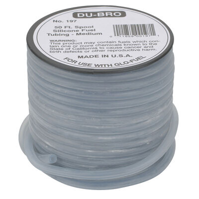 Silicone Fuel Blue Tubing, Medium, 50' Silicone Fuel Blue Tubing, Medium, 50'