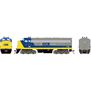 HO RND F7A Locomotive DCC-Ready, CSXT #118